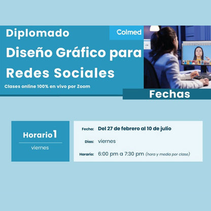 Diplomado online Diseño Gráfico para Redes Sociales