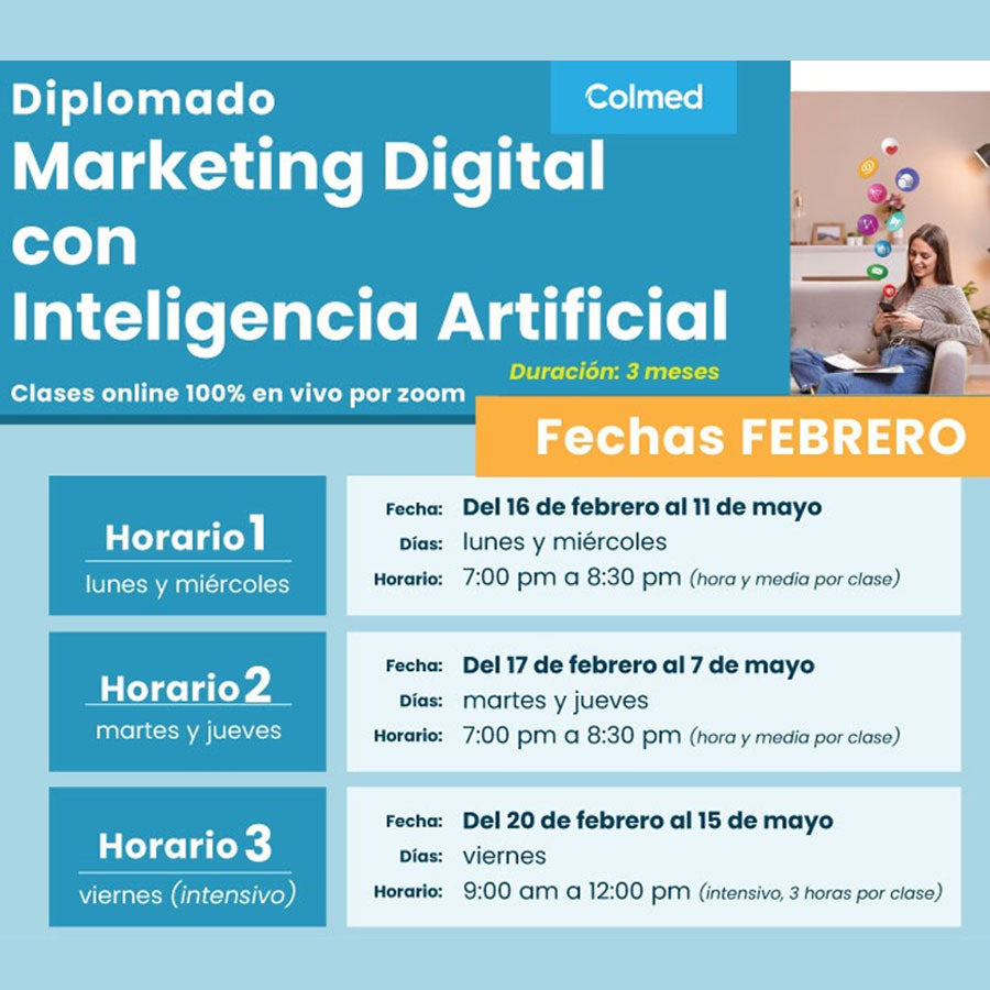Diplomado online Marketing Digital con IA