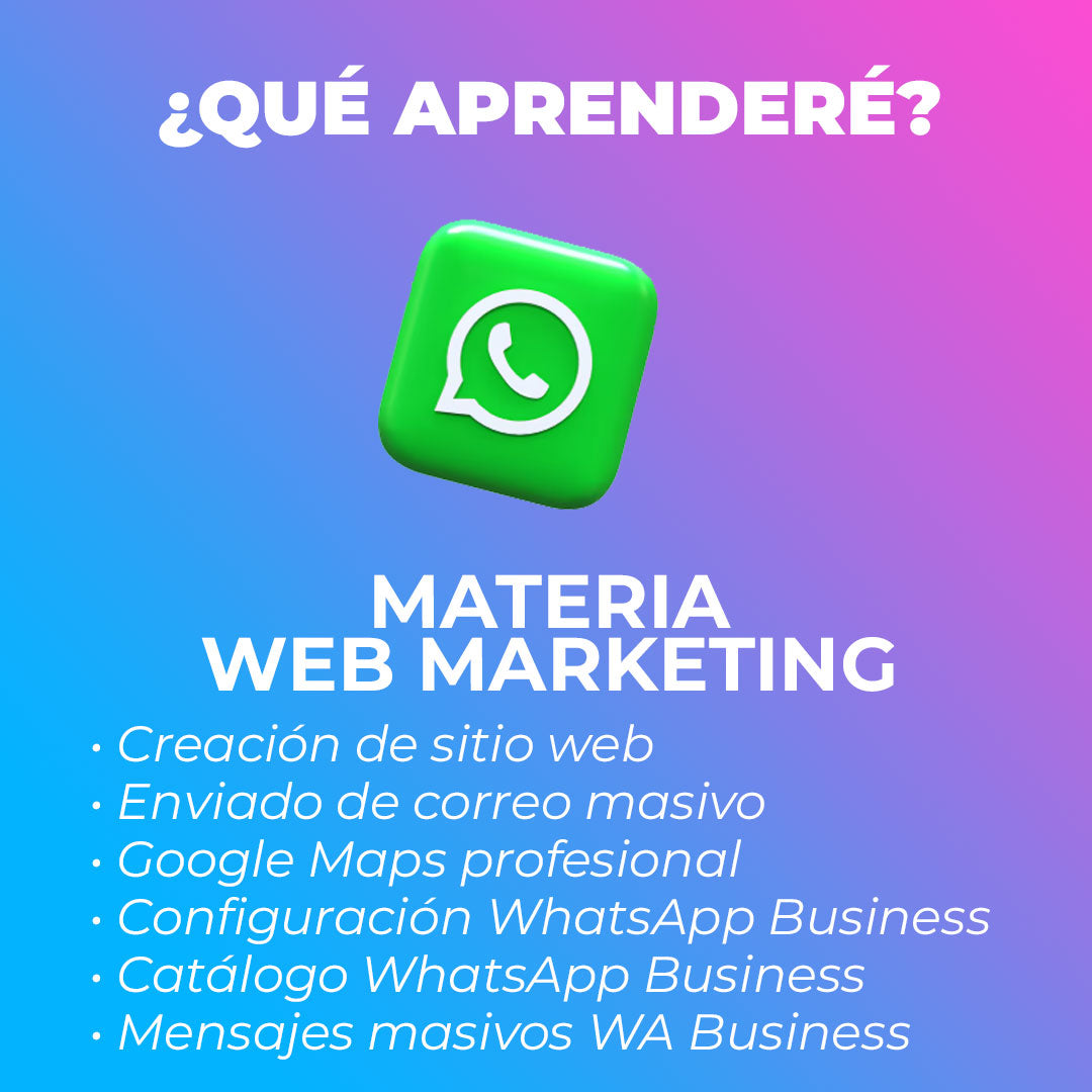 Diplomado online Marketing Digital