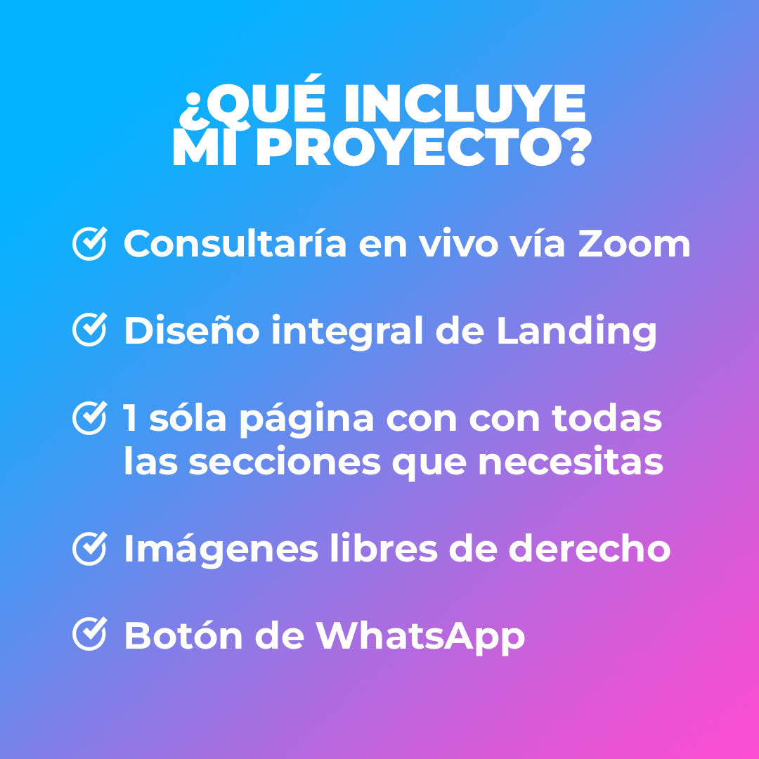 Diseño de Landing Page
