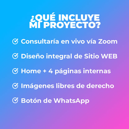 Diseño de página web emprendedor