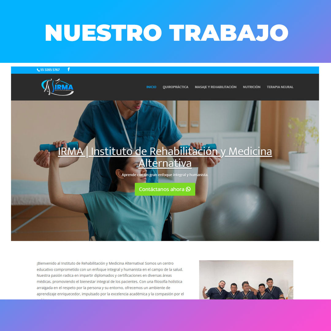 Diseño de página web emprendedor